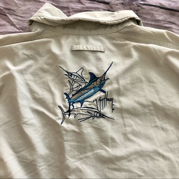 Guy Harvey Mens Fishing Shirt (NWOT) - Picture 6 of 7